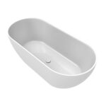 white freestanding bathtub