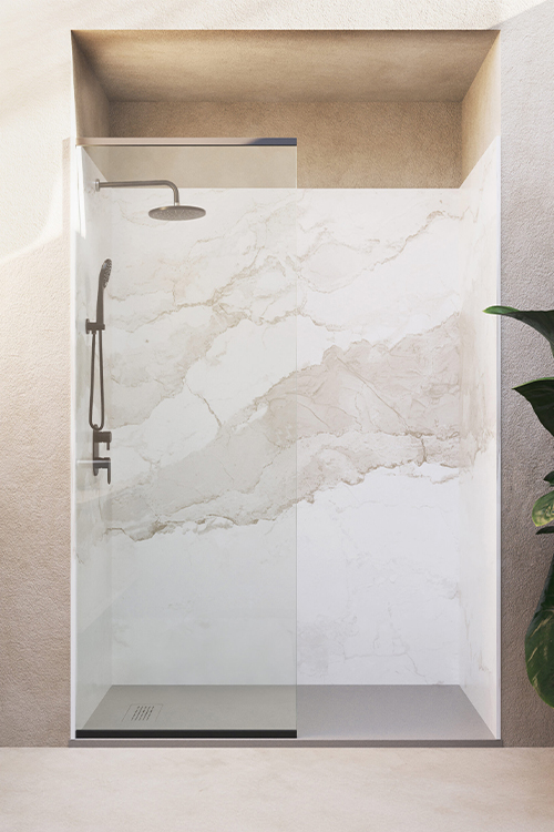 Do More in Less Time With Cutting Edge Solid Composite Stone Shower Products 